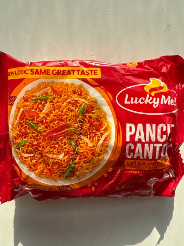 Lucky Me Pancit Canton Hot & spicy