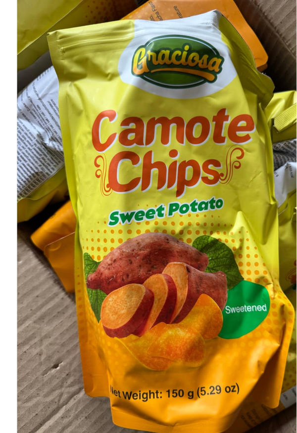 Graciosa Sweet Potato (Kamote) Chips 150g