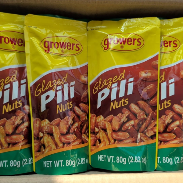 GROWERS SAVORY PILI NUTS Glazed 80G