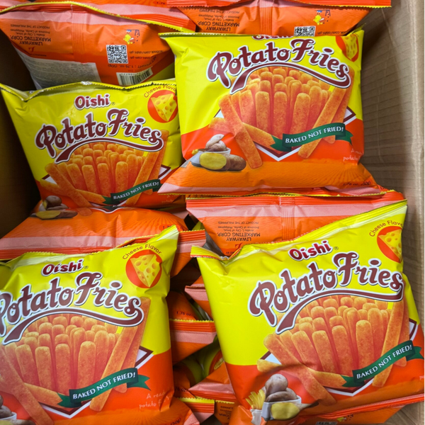 Oishi Potato Fries Cheese Flavor 50g