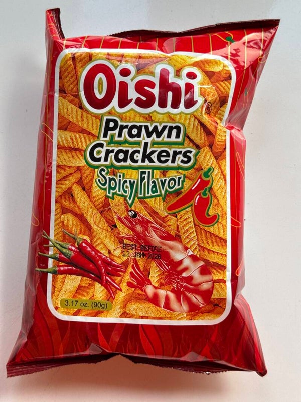Oishi Prawn Crackers Spicy