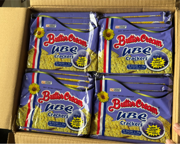 SUNFLOWER CRACKER BUTTERCREAM UBE 250g