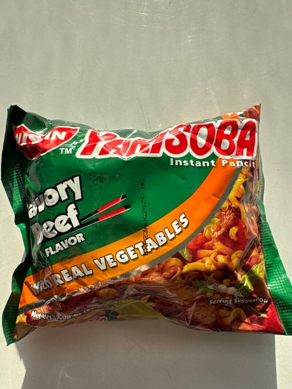 Yakisoba Instant Pancit Savory Beef