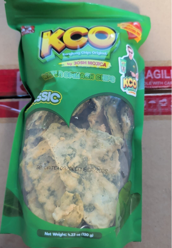 KCO Water Spinach / Kangkong Chips 120g