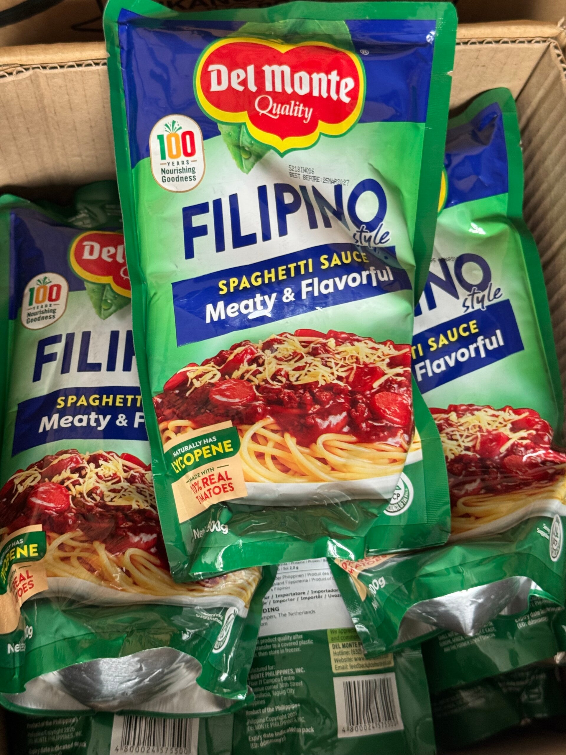 Del Monte Meaty & Flavorful Spaghetti Sauce 900g