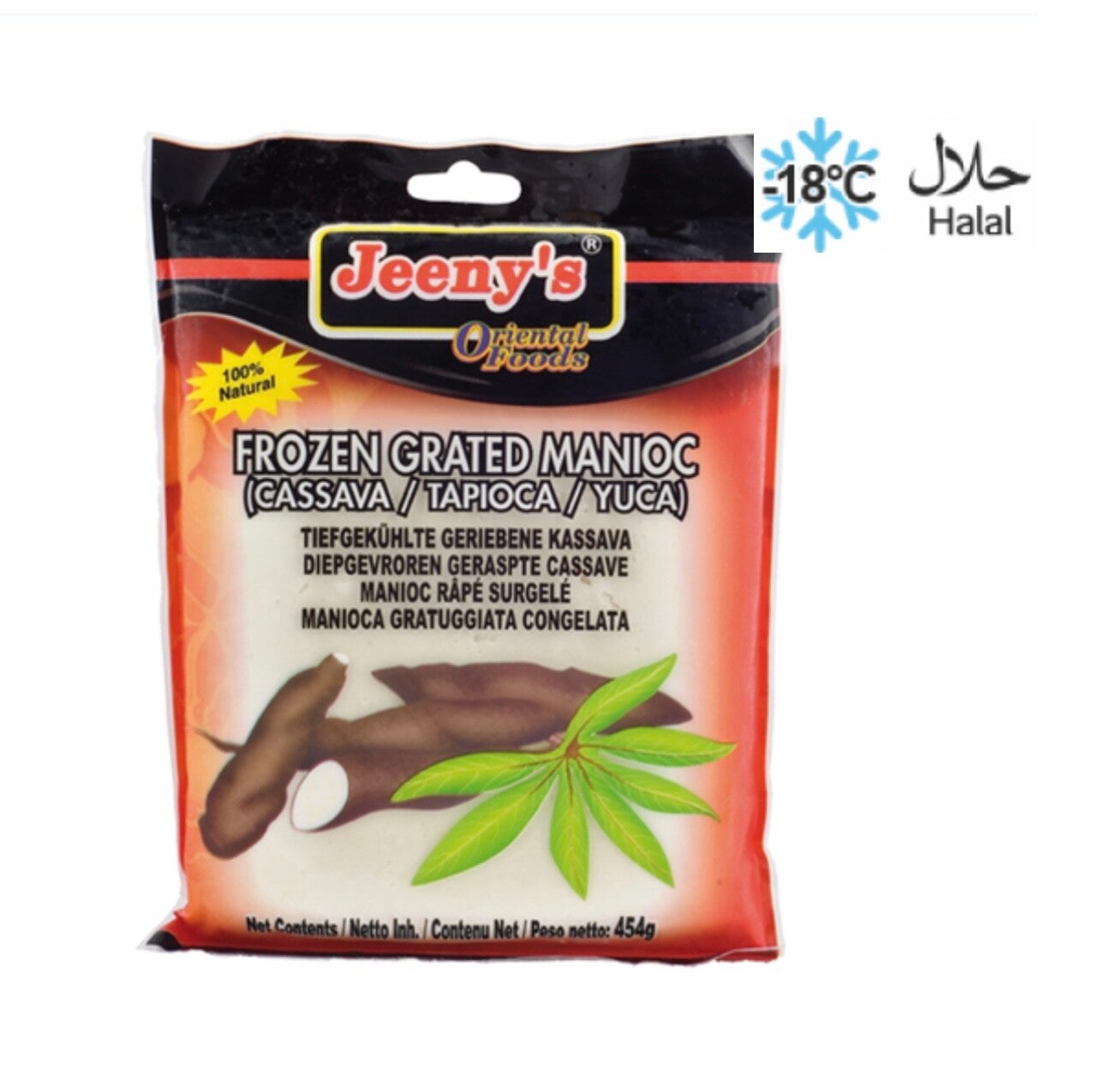 Gemüse Kassawa gerasp. JEENY'S Btl 454g