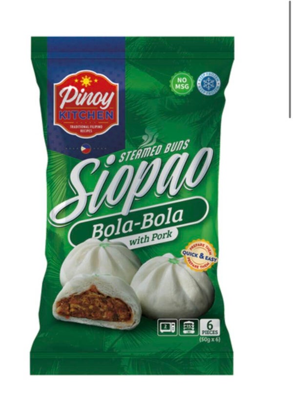 Siopao Pork Bola-Bola  PINOY Btl 300g 6pcs.