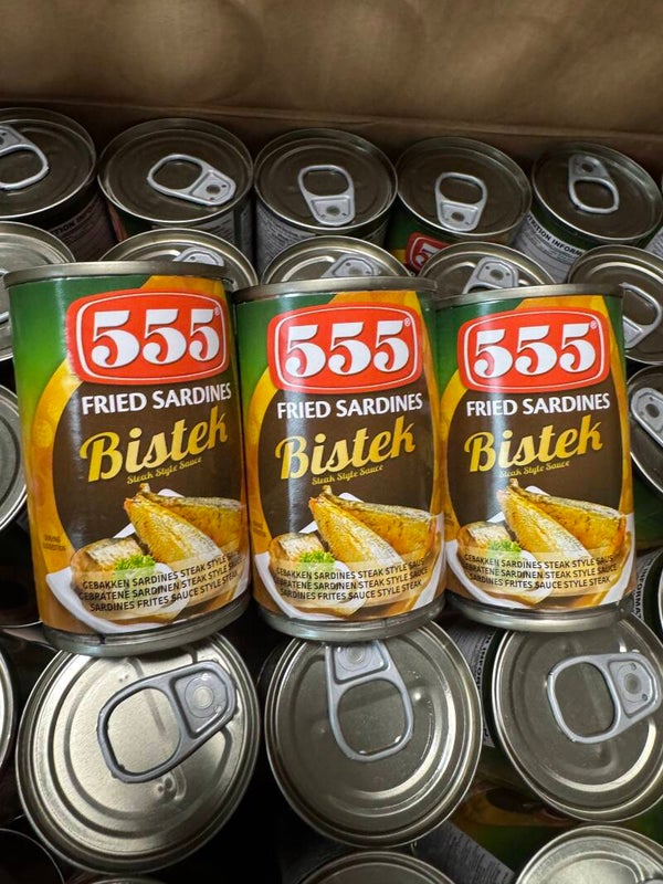 555 Fried Sardines Bistek