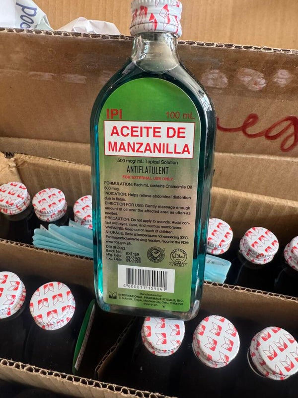 Aceite de Manzanilla 100ml