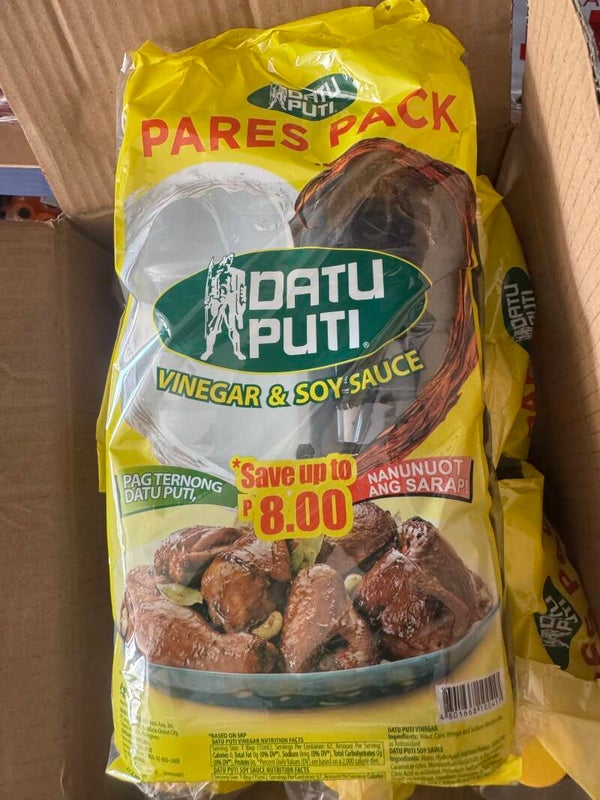 Combo Datu Puti Soy Sauce 1L & Vinegar 1L