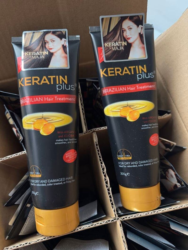 KERATIN PLUS BRAZILIAN (BLACK) 200G