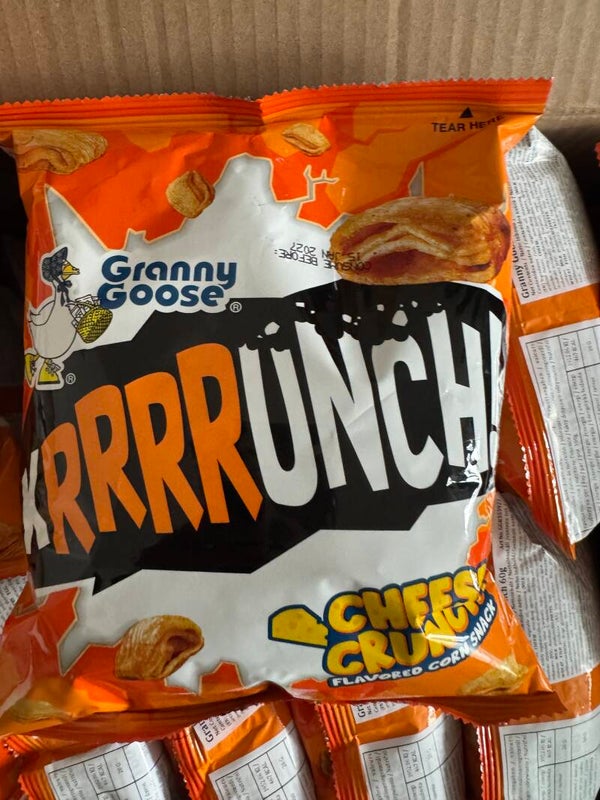 GRANNY GOOSE KRRRRUNCH CHEESE 60G