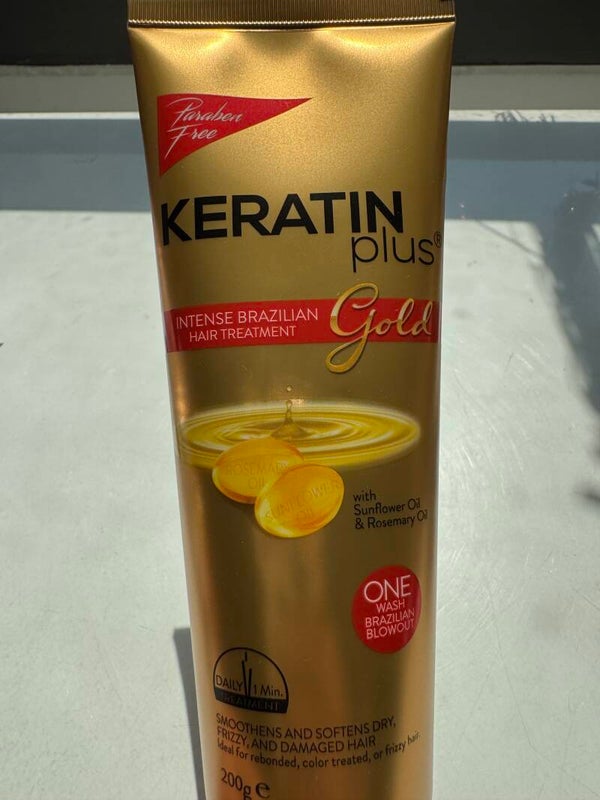 KERATIN PLUS BRAZILLIAN (GOLD) 200g