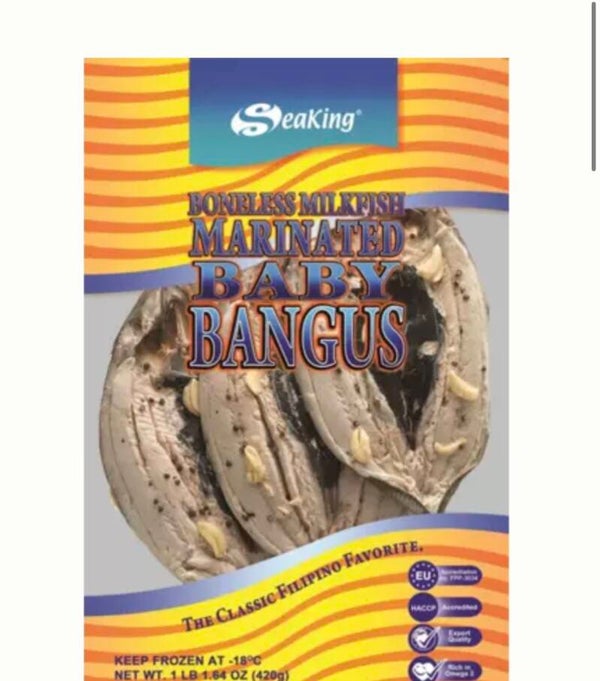 Seaking Baby Milkfish 3stk. Deboned marinated 420g