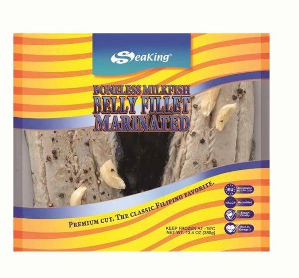 Seaking | Boneless Milkfish Bangus Belly 380g marinated
