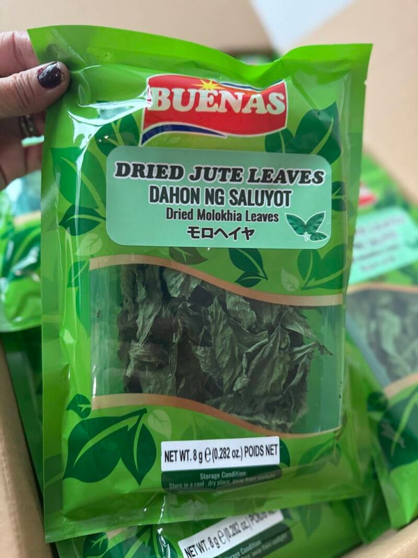 PH | Buenas | Dried Jute Leaves (Saluyot)  8g