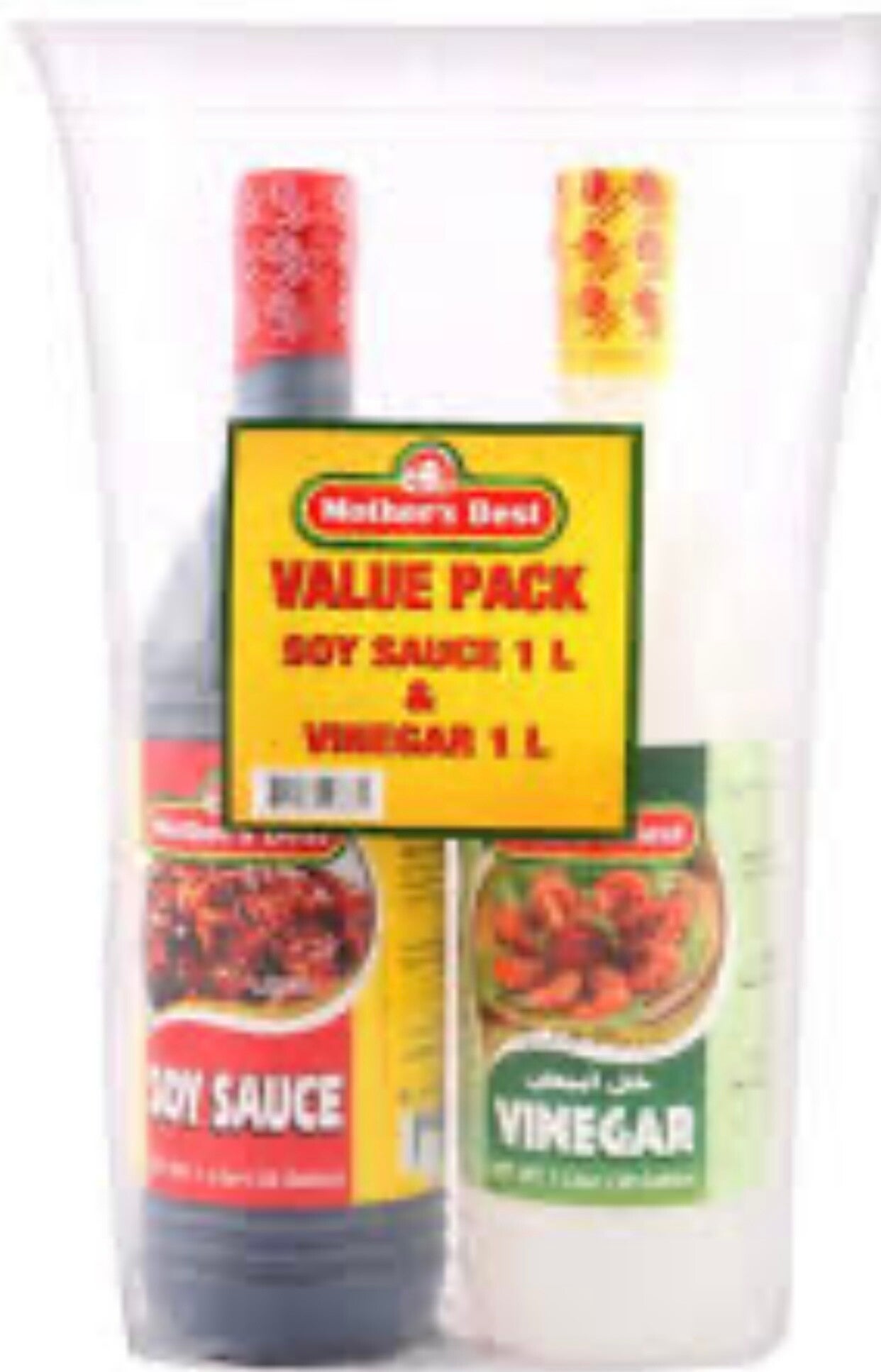MOTHERS BEST VALUE SOY & VINEGAR 2x 1L