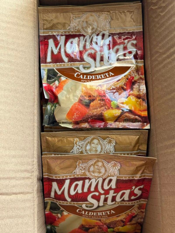 MAMA SITA´S SPICY SAUCE CALDERETA MIX 50G