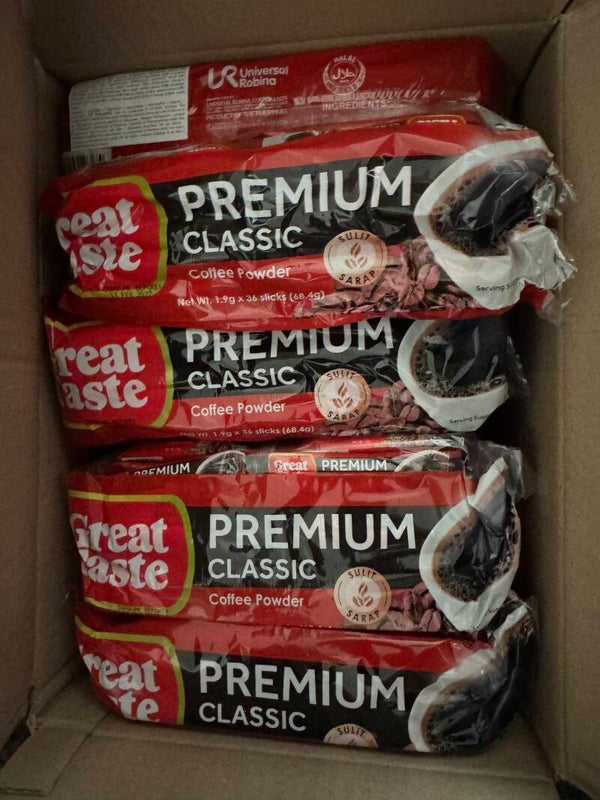 Great taste Premium instant coffee 36x2g
