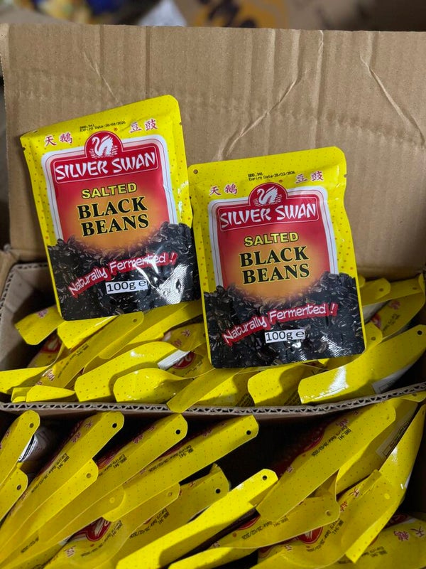 SALTED BLACK BEANS 180g