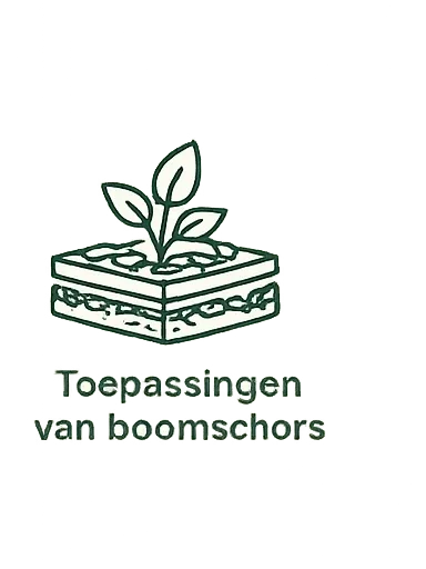 Verschillende toepassingen van boomschors in de tuin