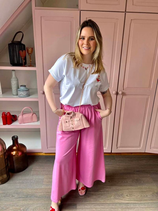 The Serena trouser pink