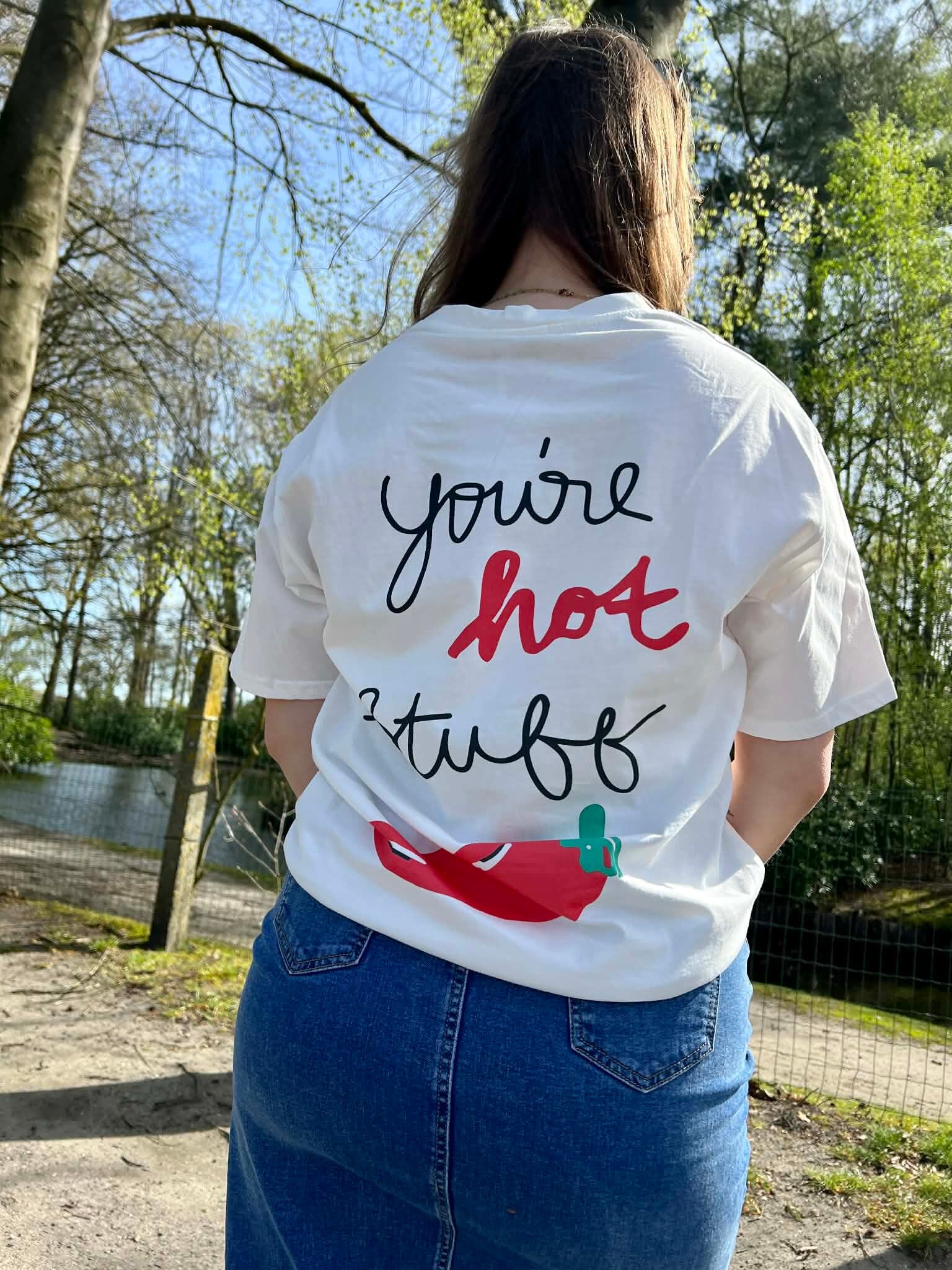 T-shirt 'HOT STUFF'