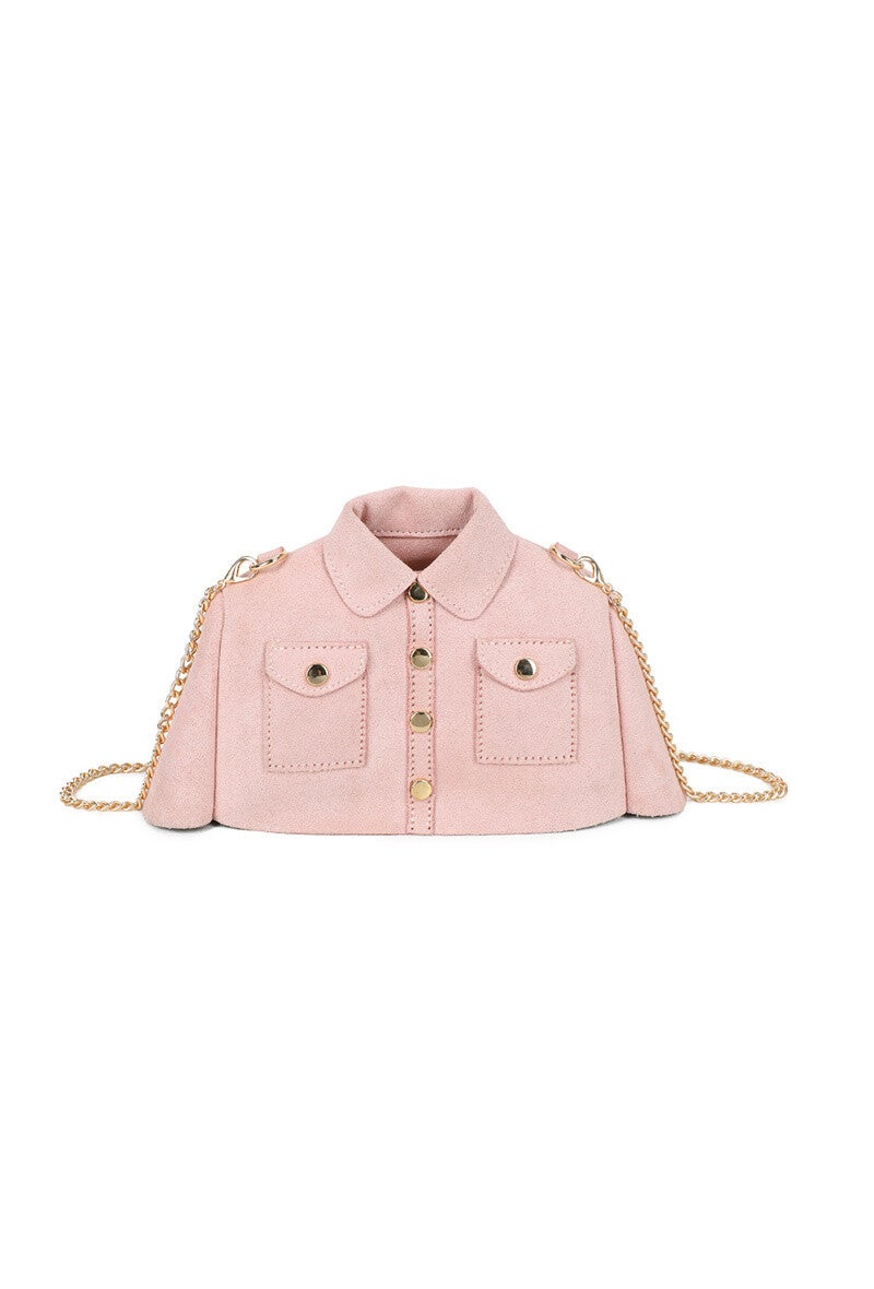 Luma- jacket bag pink
