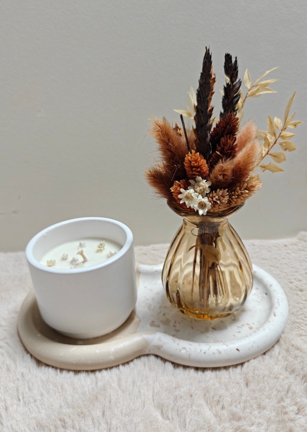 Cadeauset herfst - beige terrazzo