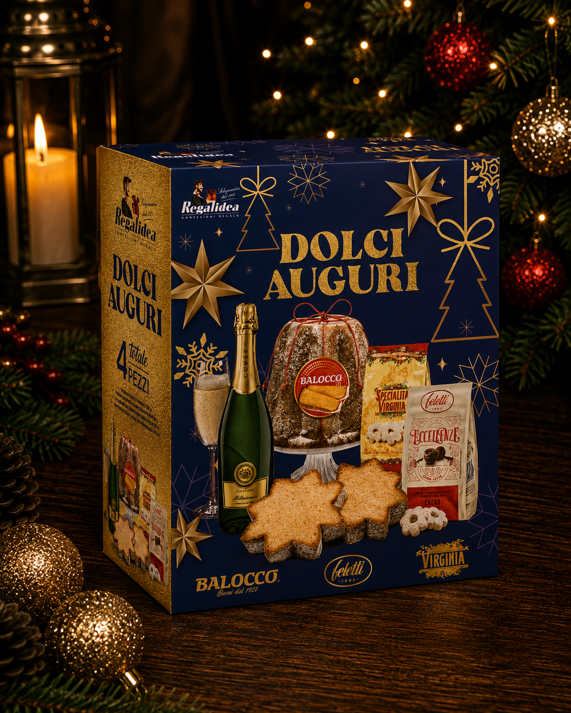 Confezione Regalo - Dolci Auguri con Pandoro