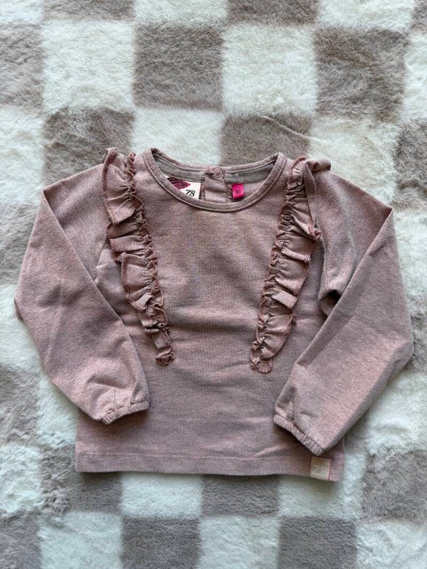 Z8 shirt maat 80 - Glitter roze