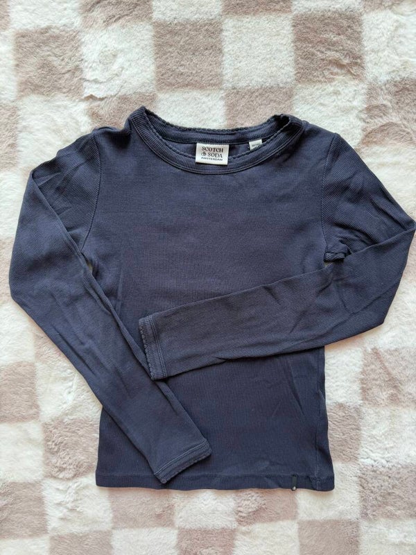 Scotch & Soda shirt maat 140 - Blauw