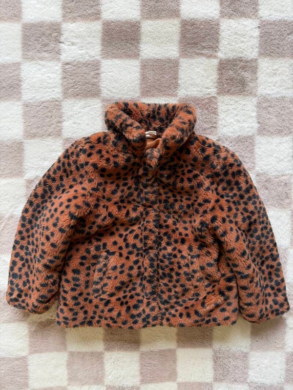 Hema teddy jas maat 98/104