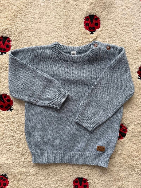 sweater maat 80 - blauw