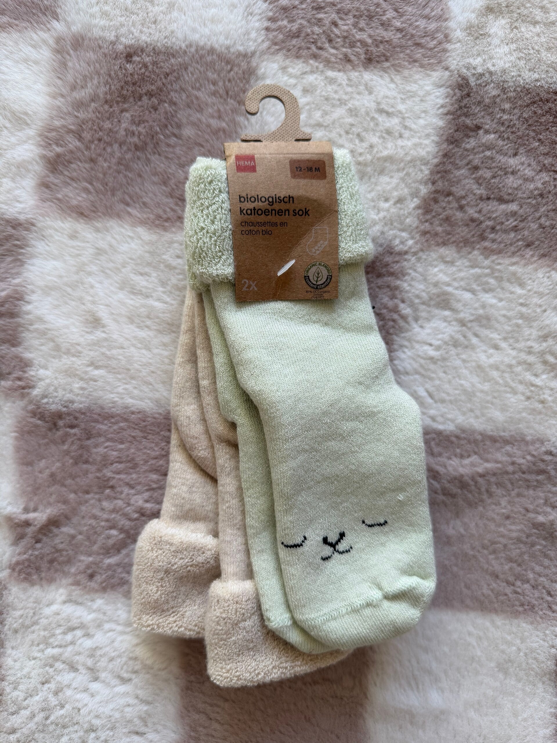 Hema anti slip sokken maat 12-18M