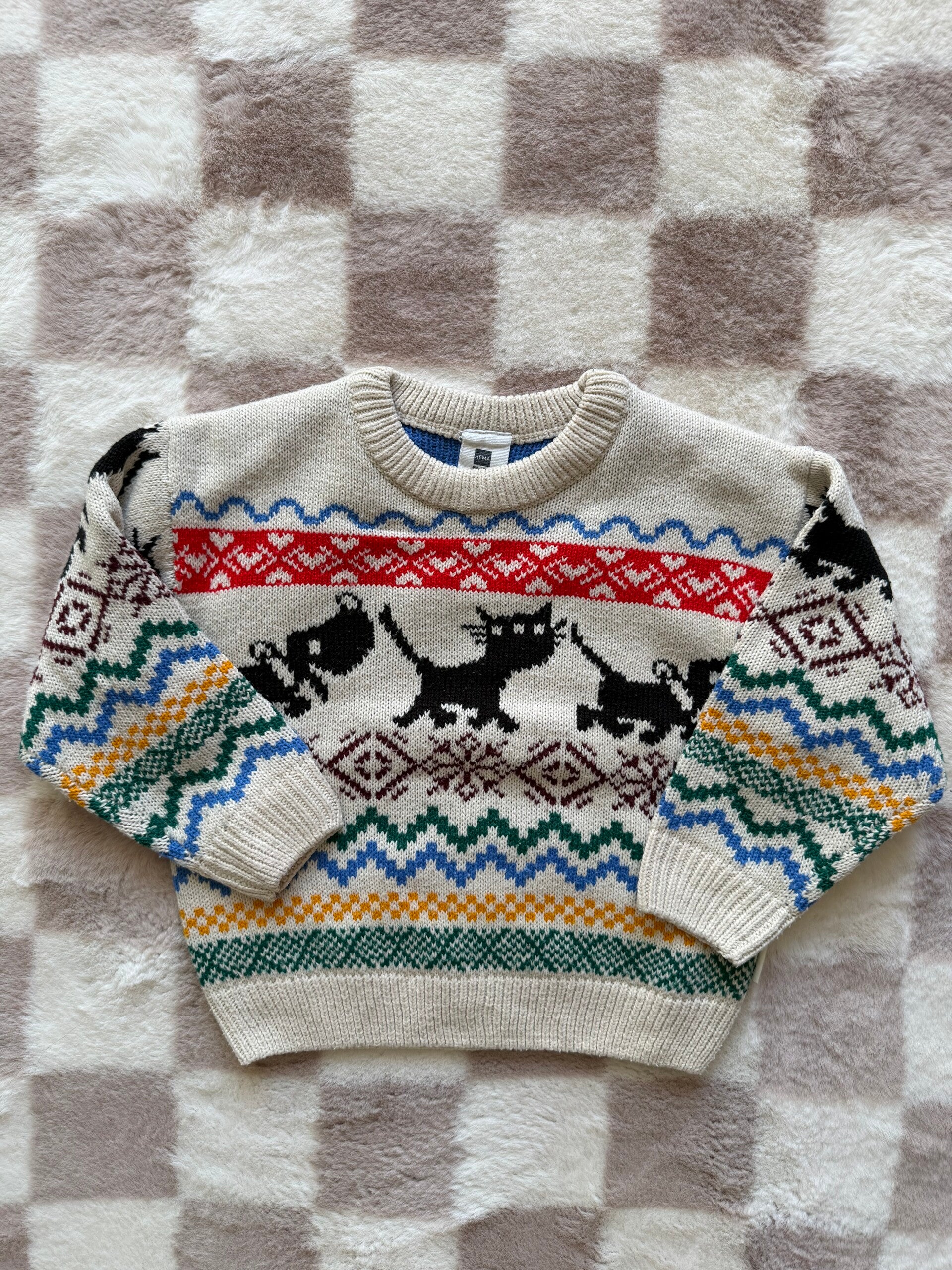 Hema takkie trui maat 86/92