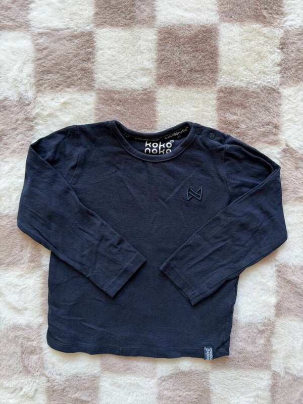 Koko noko shirt maat 74/80 - Blauw