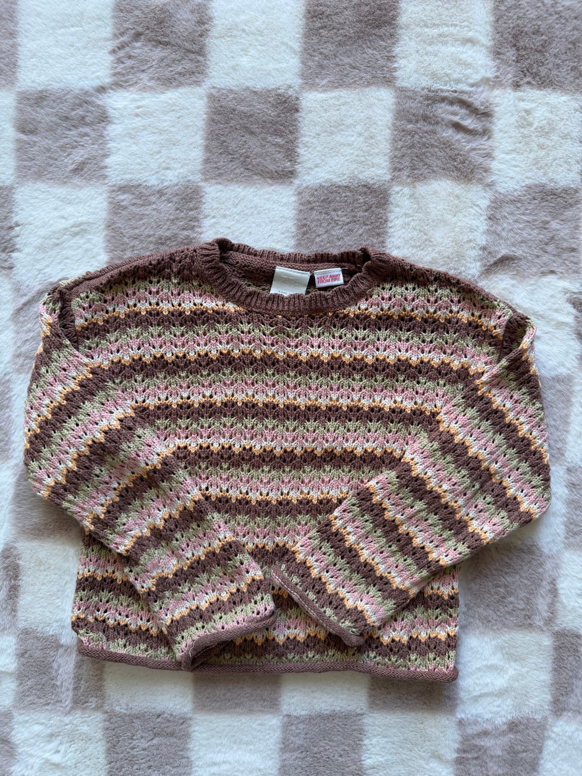 Zara sweater maat 116cm