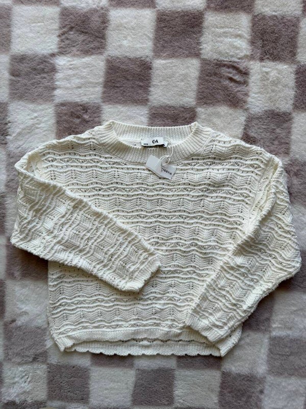 C&A gehaakte sweater maat 116cm