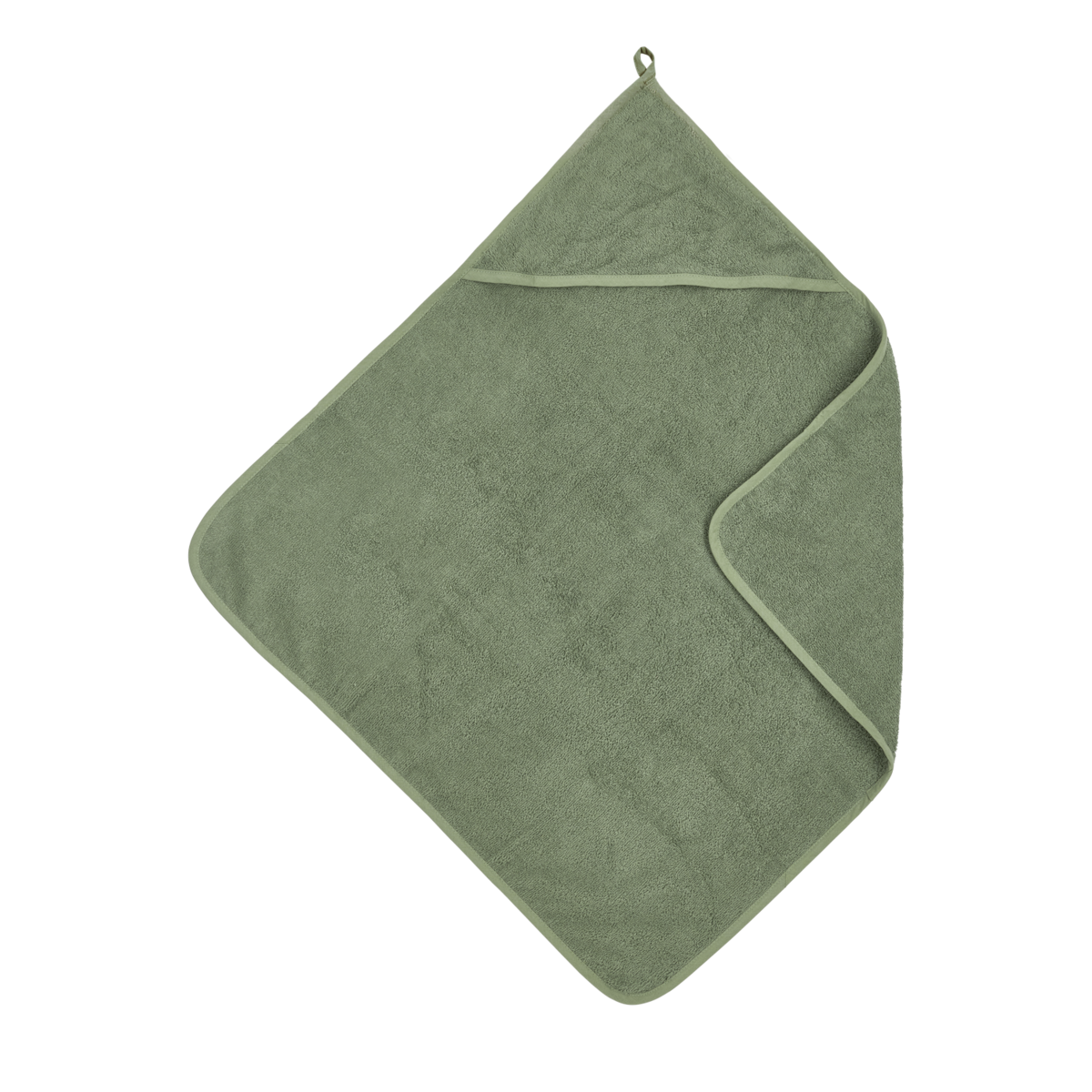 Badcape badstof forest green