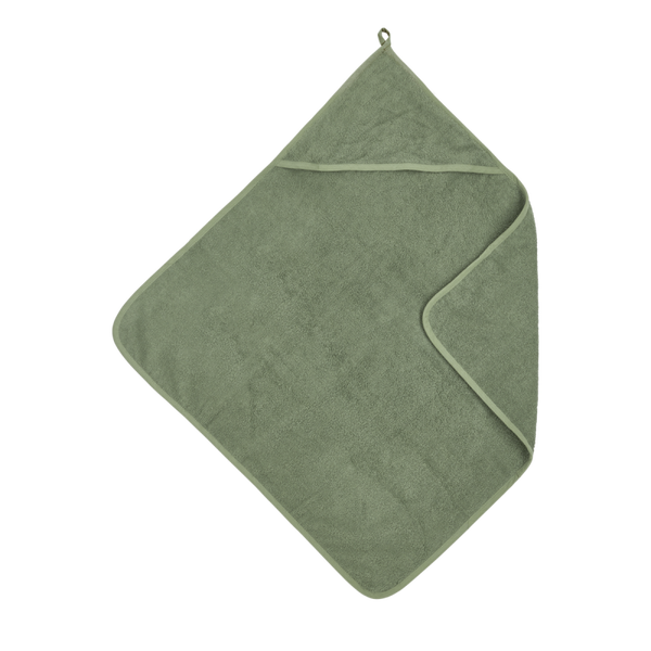 Badcape badstof forest green