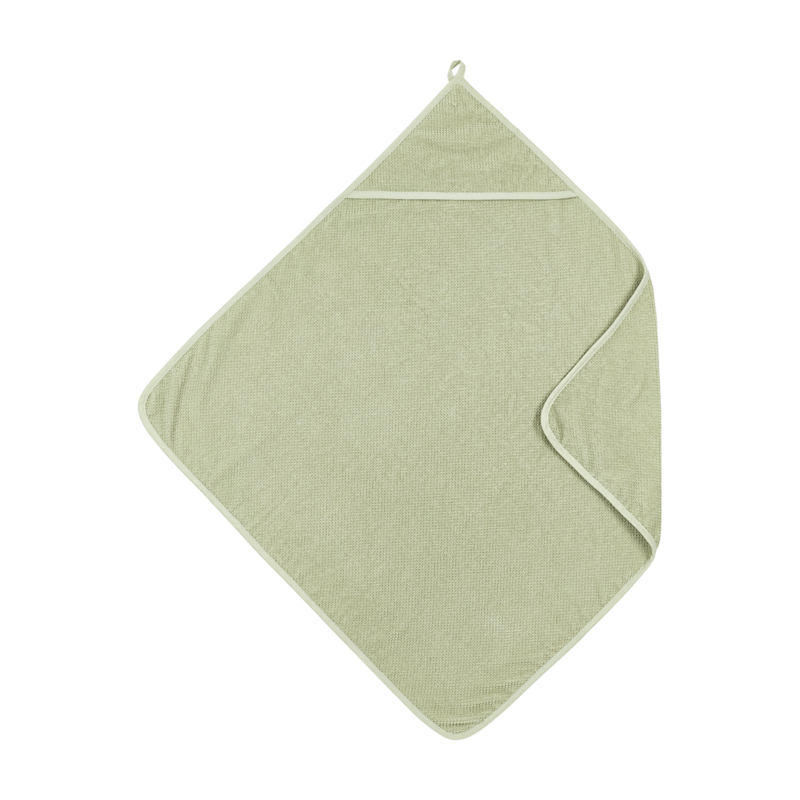 Badcape badstof popcorn soft Olive