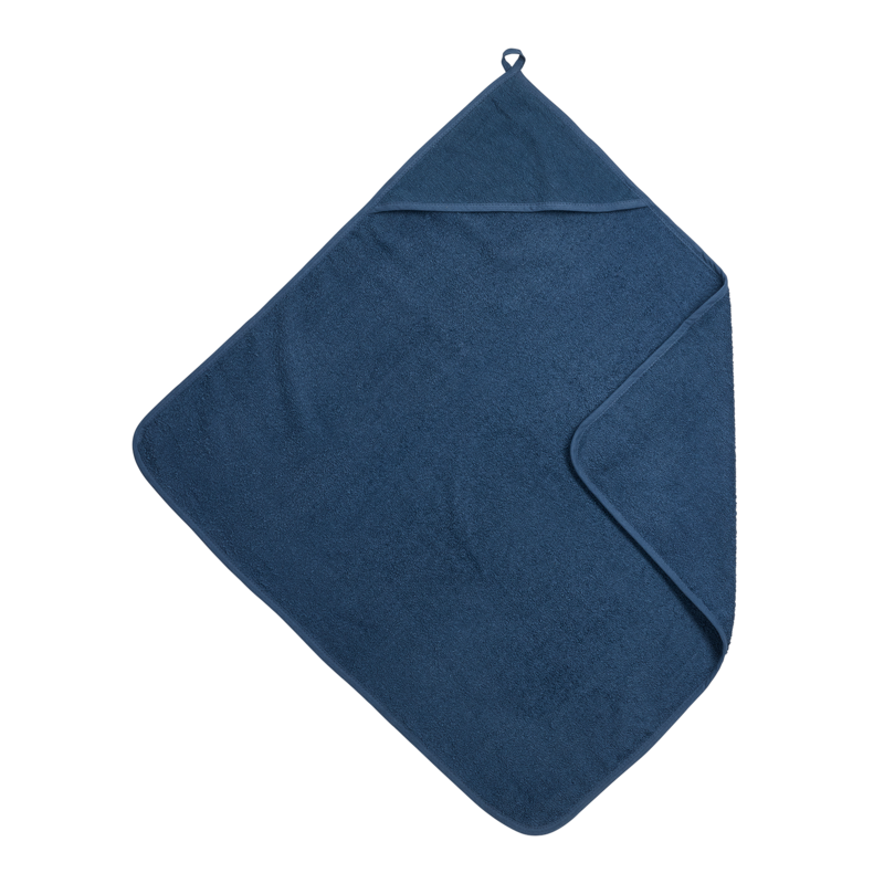 Badcape badstof Indigo