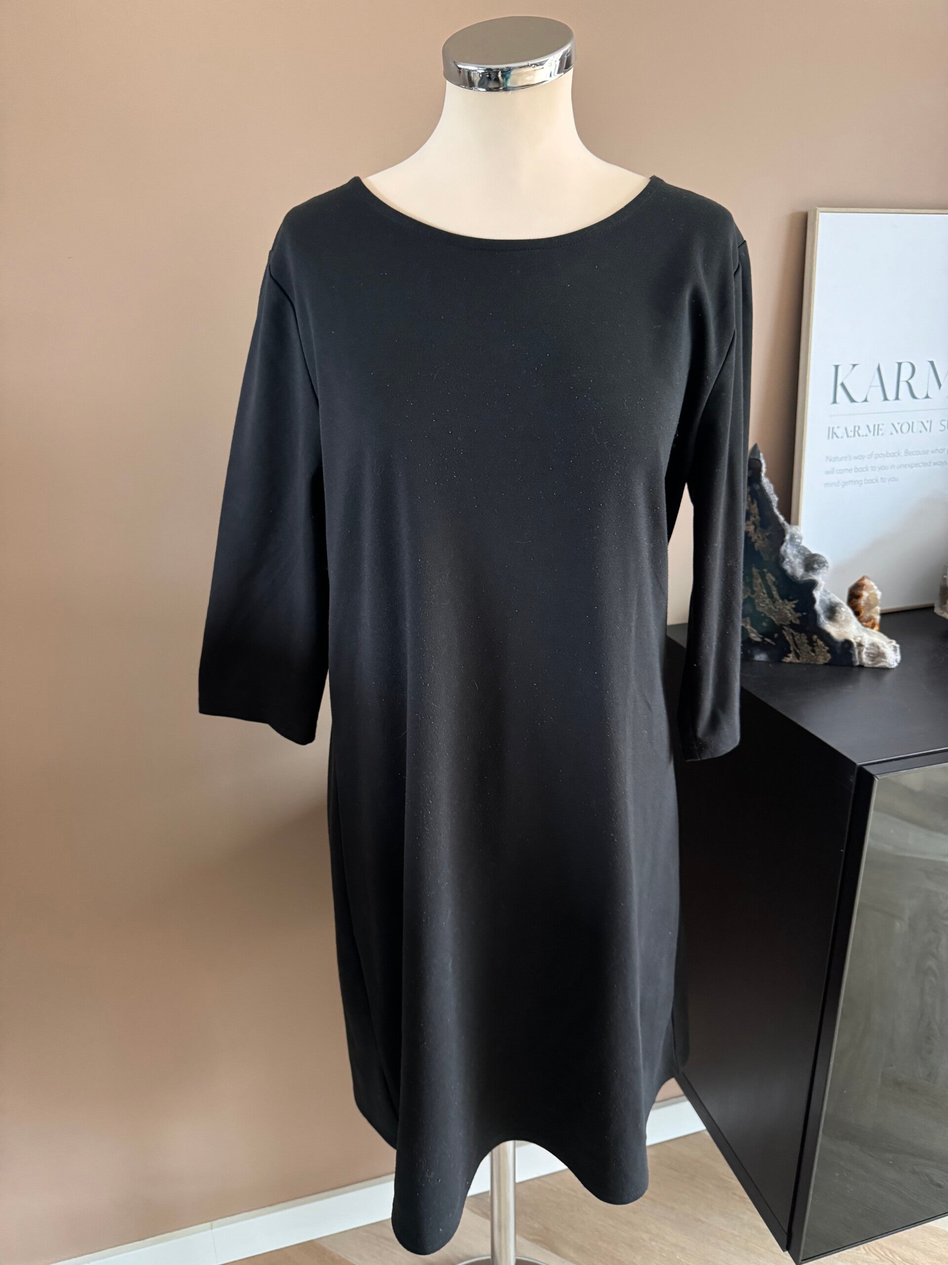 Only jurk maat XL -Zwart