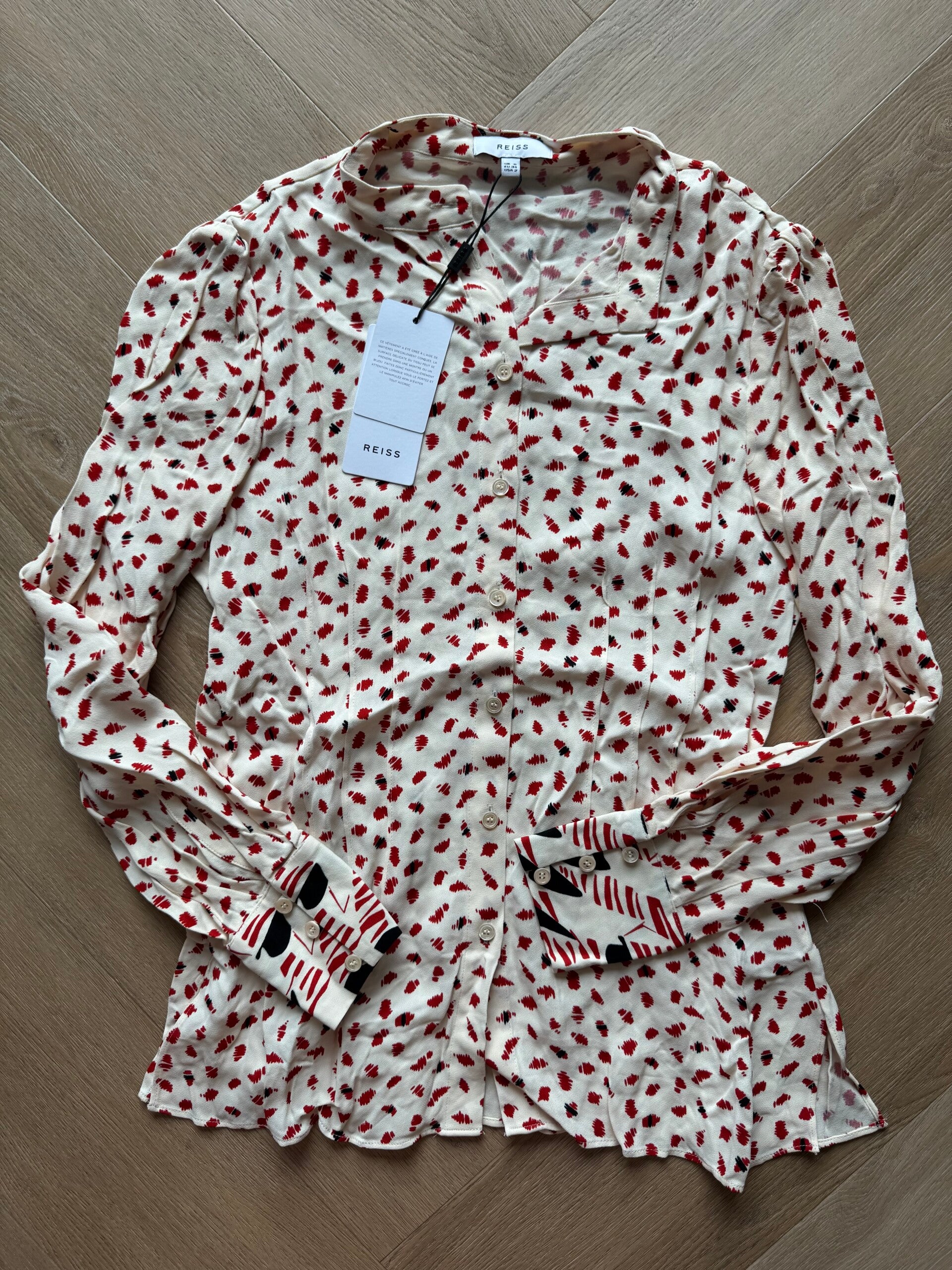 REISS blouse maat 34