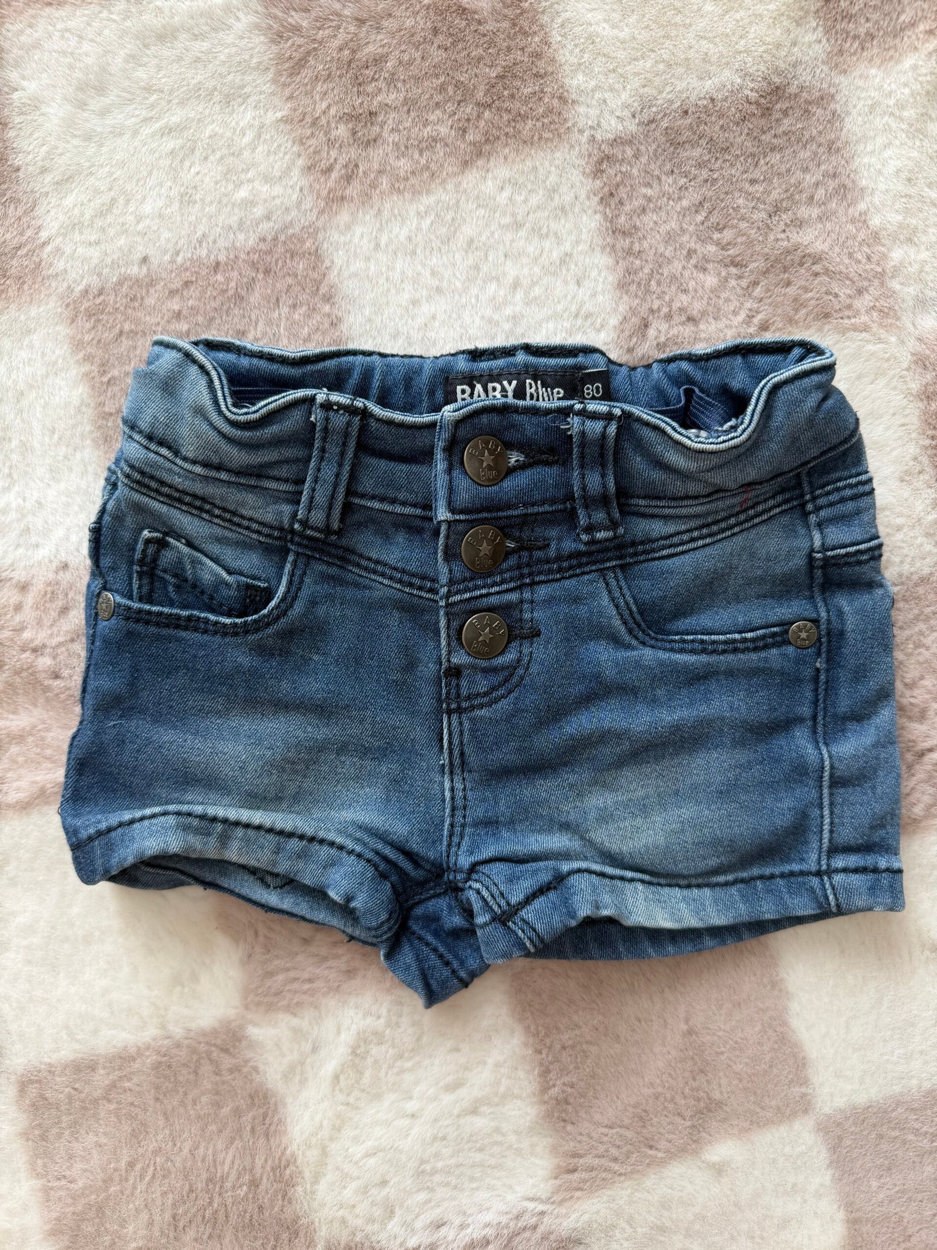 Baby blue broek maat 74