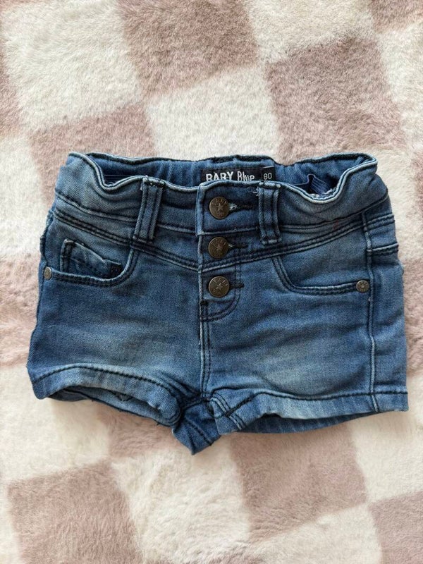 Baby blue broek maat 74