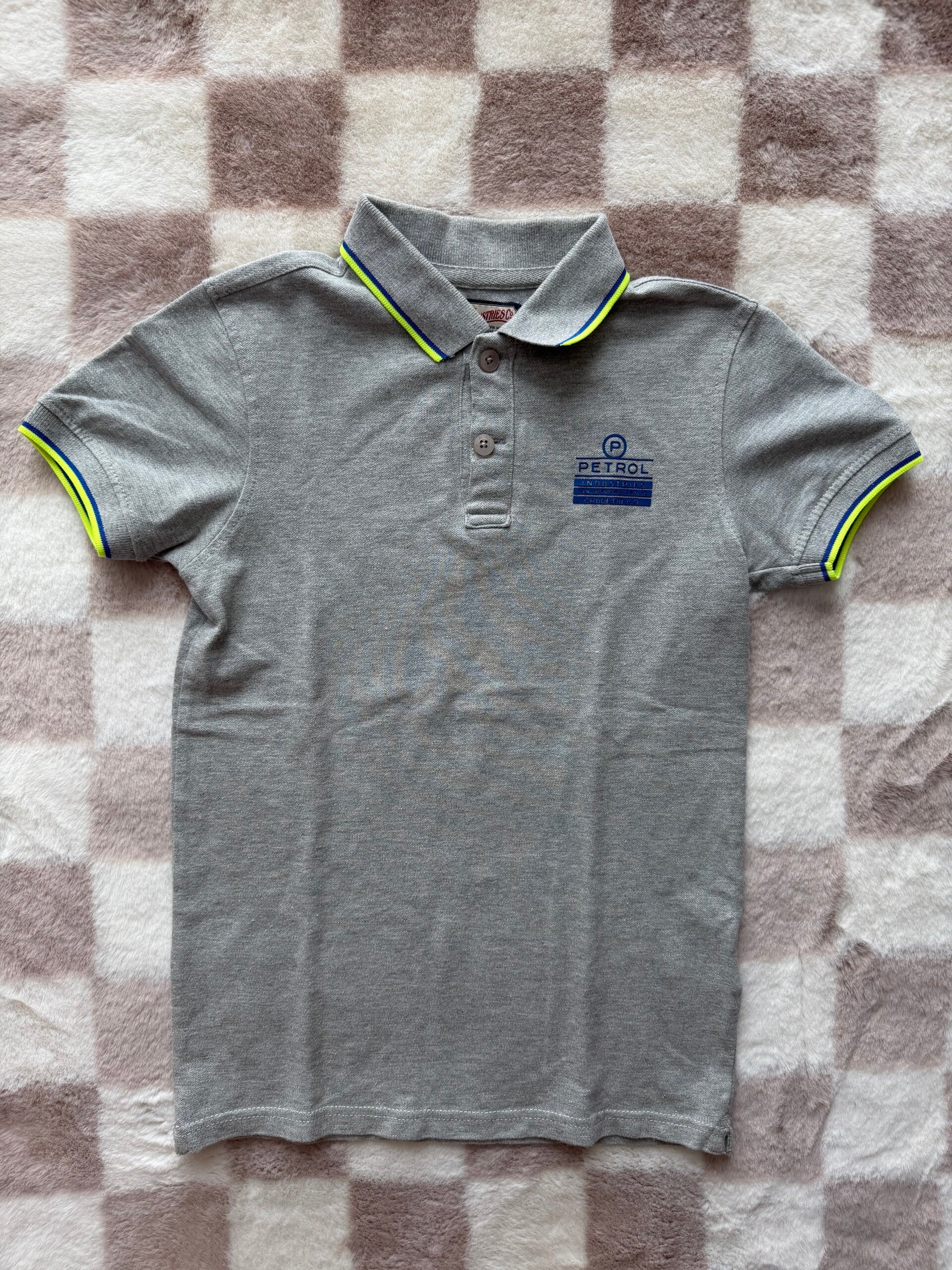 Petrol polo maat 140