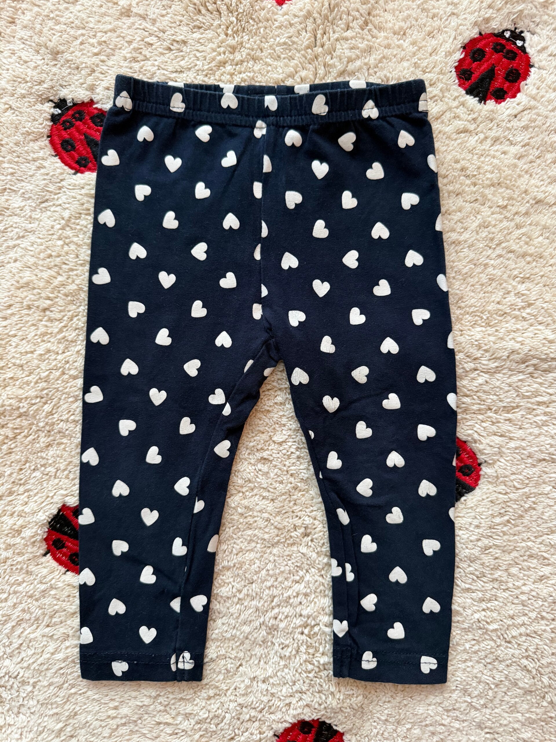 Baby blue legging maat 74