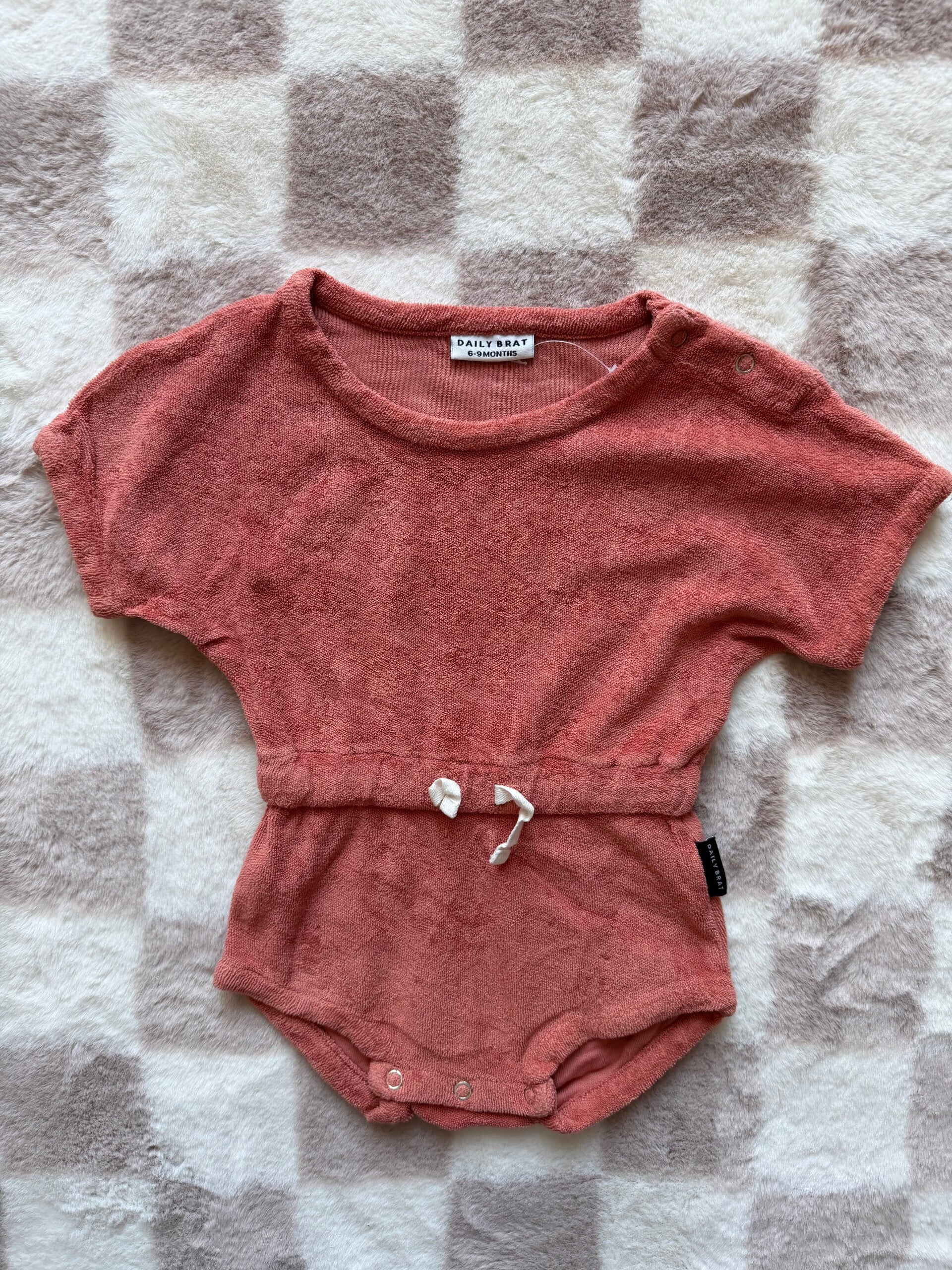 Daily Brat jumpsuit maat 6-9 maand - Badstof